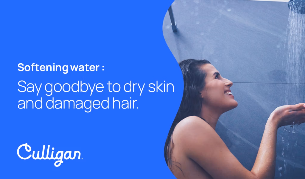 water softener, skin benefits, hair care, soft water, Culligan,