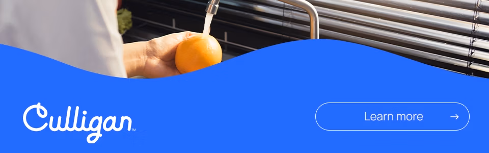 learn more about Culligan, water filtration for fruits, food-grade water quality, potable water solutions, washing with filtered water, home water purification, Culligan Quebec, potable water treatment.