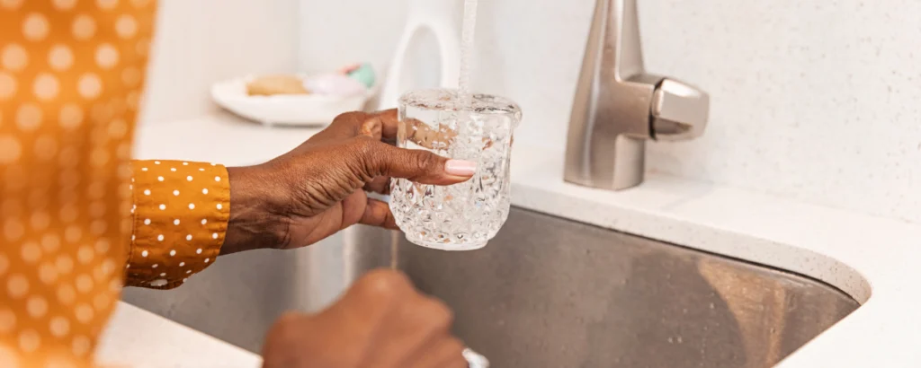 fresh water home, drinking water, kitchen water filter, clean water access, sustainable living,