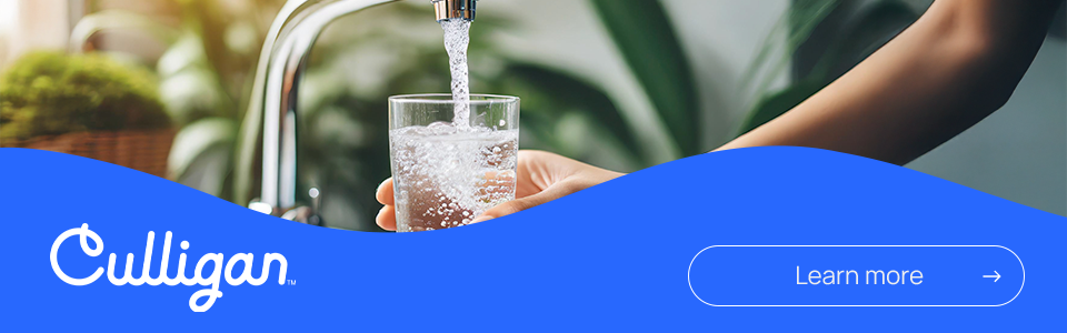 Image showing a call to action to improve water taste with Culligan Québec.