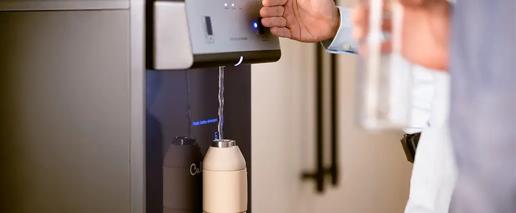 Les refroidisseurs sans bouteille Culligan pour bureaux : une solution moderne, pratique et responsable